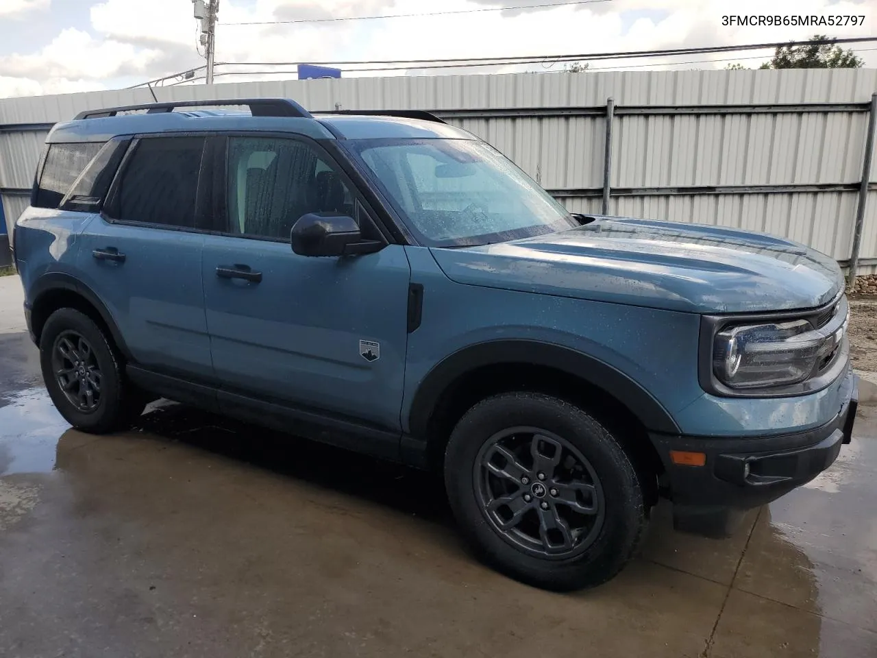 2021 Ford Bronco Sport Big Bend VIN: 3FMCR9B65MRA52797 Lot: 65007634