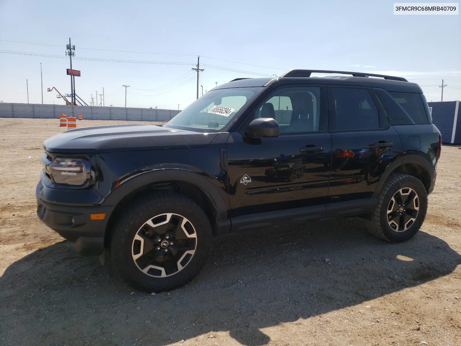 2021 Ford Bronco Sport Outer Banks VIN: 3FMCR9C68MRB40709 Lot: 65656294