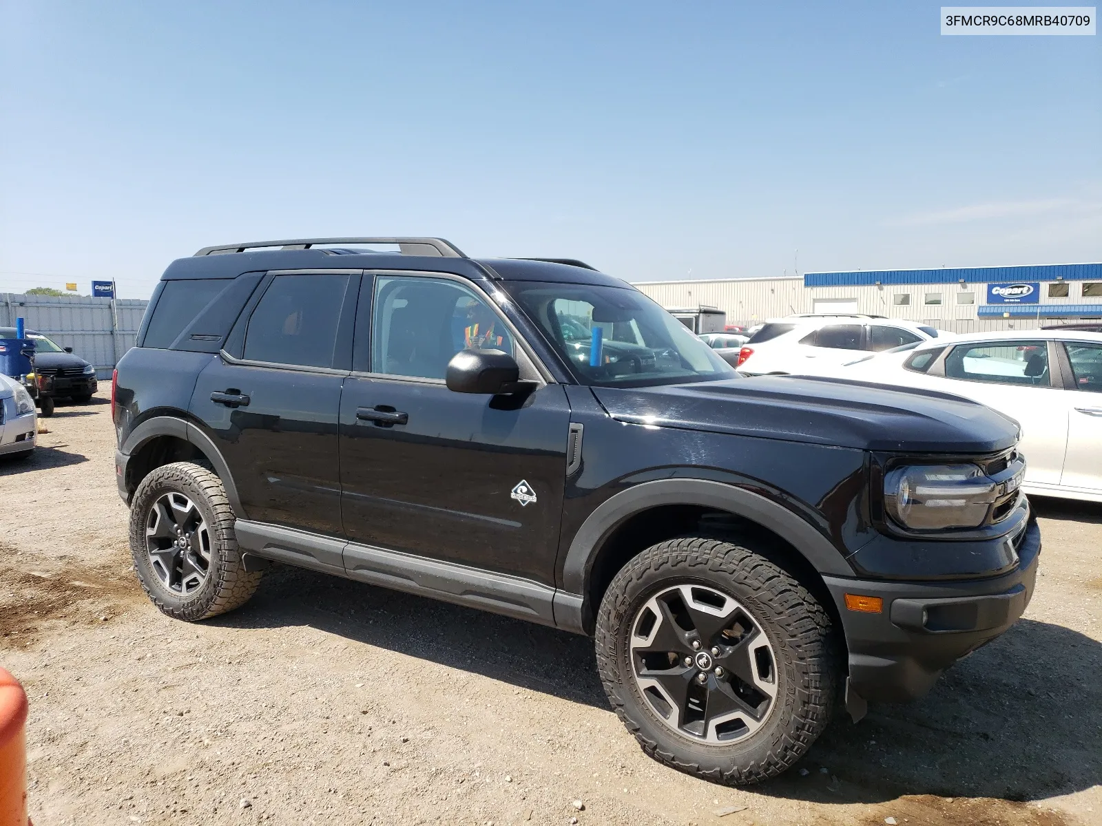 2021 Ford Bronco Sport Outer Banks VIN: 3FMCR9C68MRB40709 Lot: 65656294