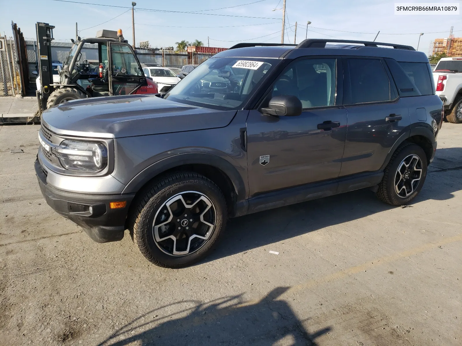 2021 Ford Bronco Sport Big Bend VIN: 3FMCR9B66MRA10879 Lot: 65982864