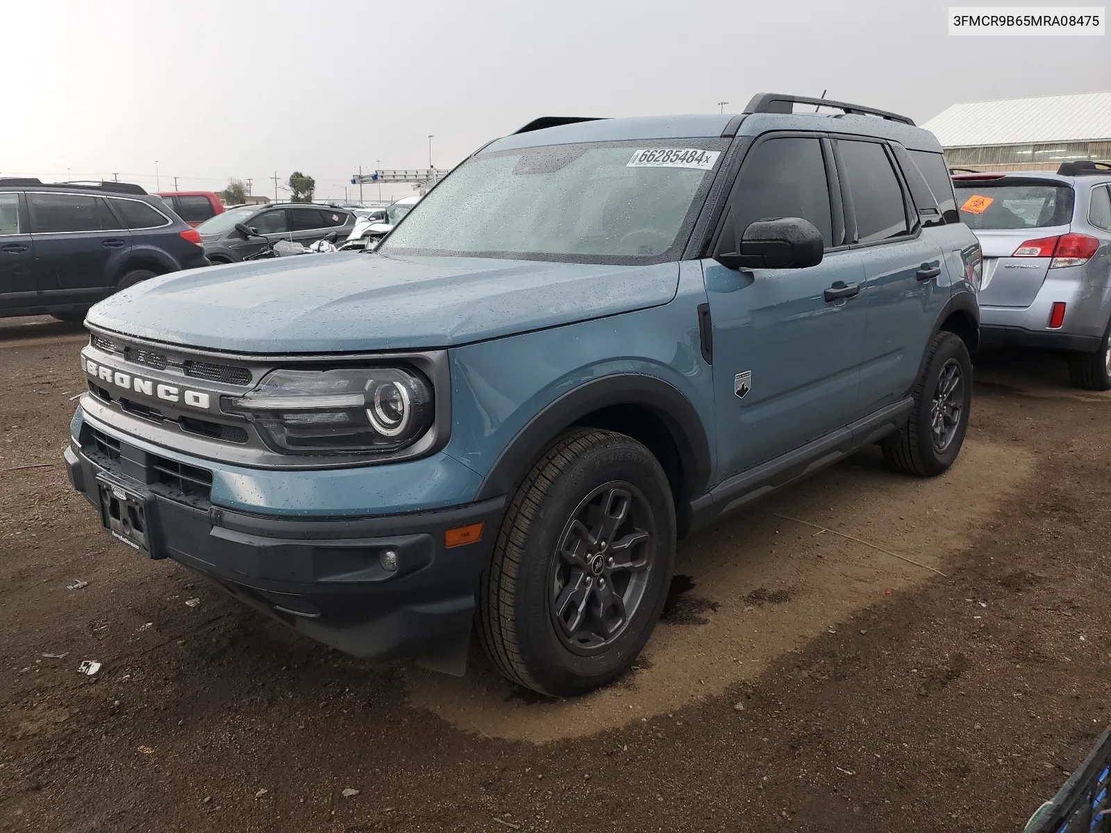 2021 Ford Bronco Sport Big Bend VIN: 3FMCR9B65MRA08475 Lot: 66285484