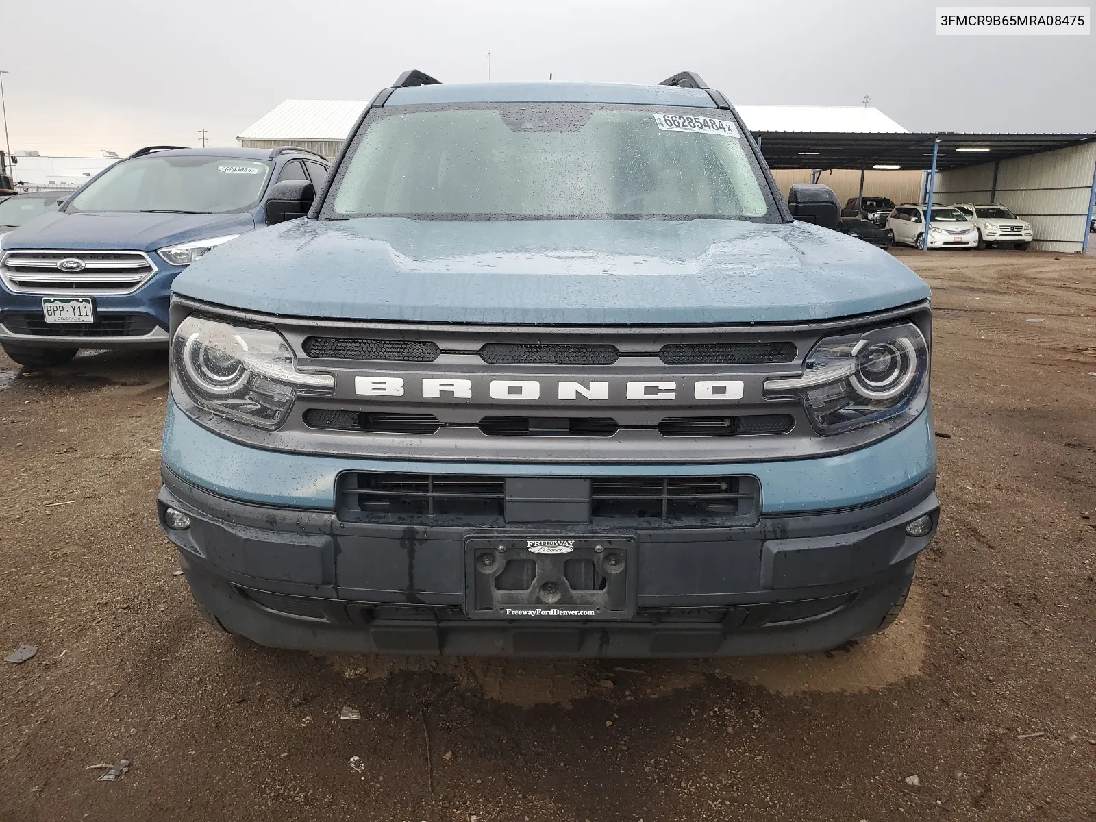 2021 Ford Bronco Sport Big Bend VIN: 3FMCR9B65MRA08475 Lot: 66285484