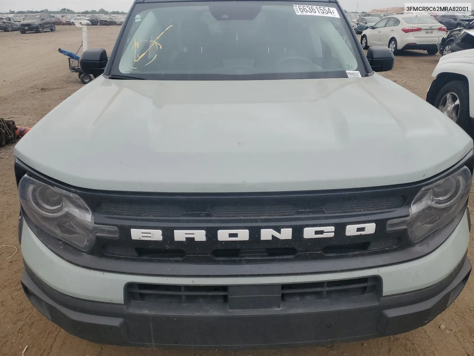 3FMCR9C62MRA82001 2021 Ford Bronco Sport Outer Banks