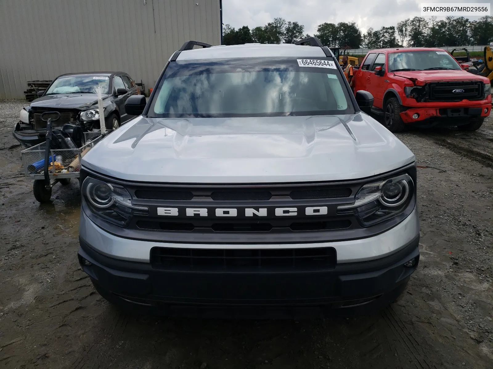 2021 Ford Bronco Sport Big Bend VIN: 3FMCR9B67MRD29556 Lot: 66465644