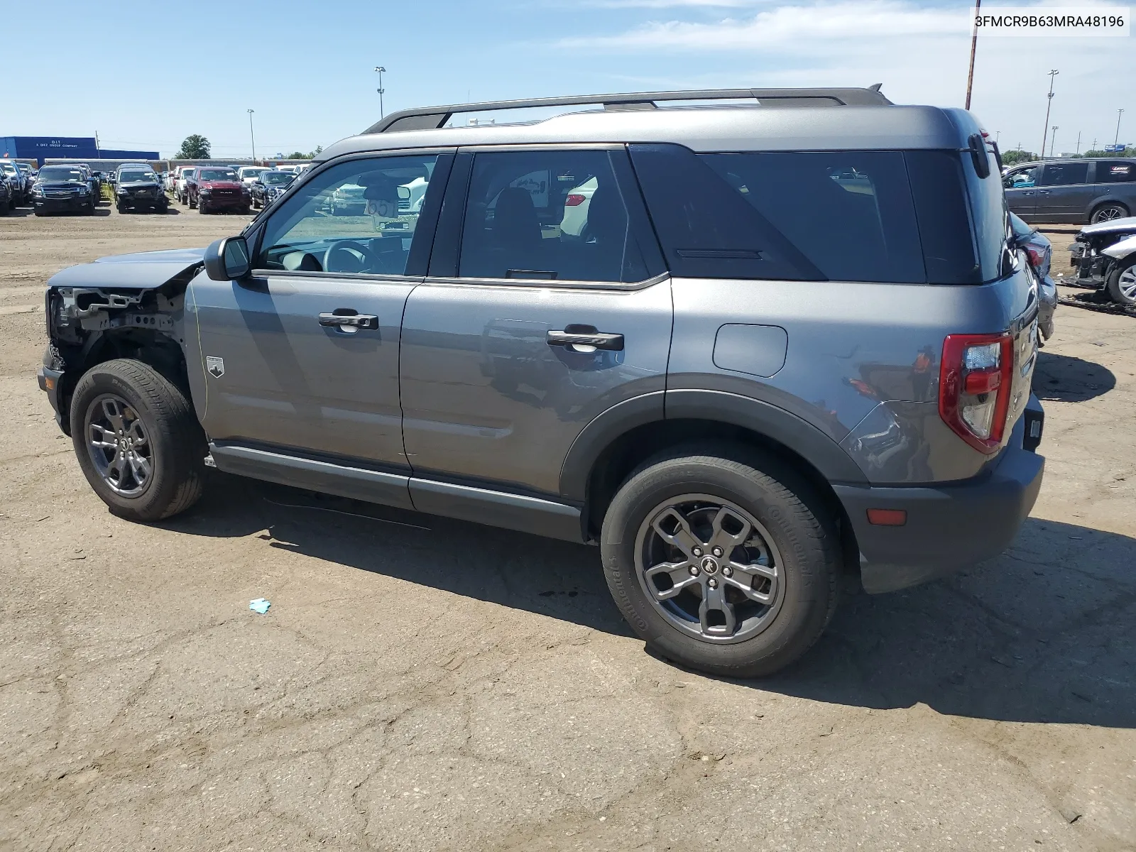 2021 Ford Bronco Sport Big Bend VIN: 3FMCR9B63MRA48196 Lot: 66560004