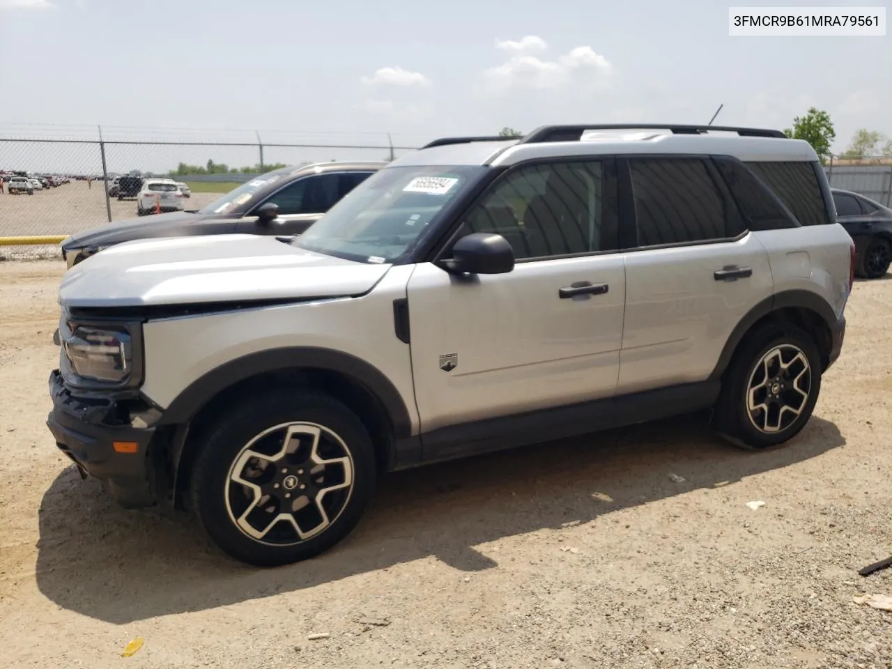 2021 Ford Bronco Sport Big Bend VIN: 3FMCR9B61MRA79561 Lot: 66956994