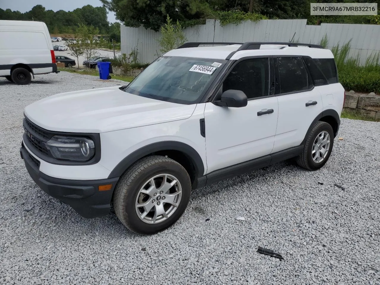 2021 Ford Bronco Sport VIN: 3FMCR9A67MRB32216 Lot: 67456944