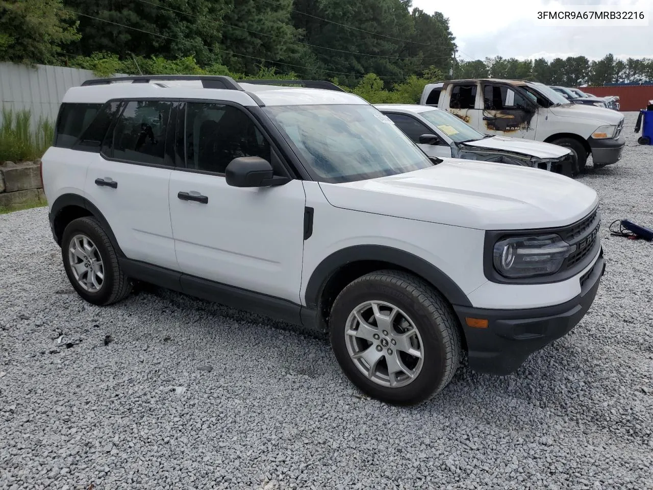 2021 Ford Bronco Sport VIN: 3FMCR9A67MRB32216 Lot: 67456944