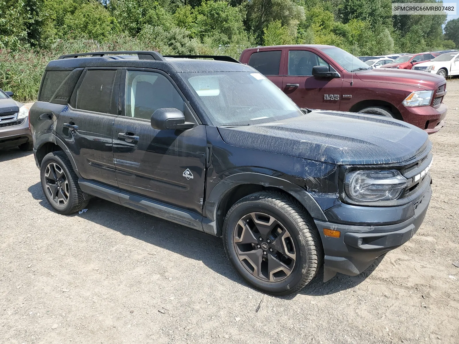 2021 Ford Bronco Sport Outer Banks VIN: 3FMCR9C66MRB07482 Lot: 67638894