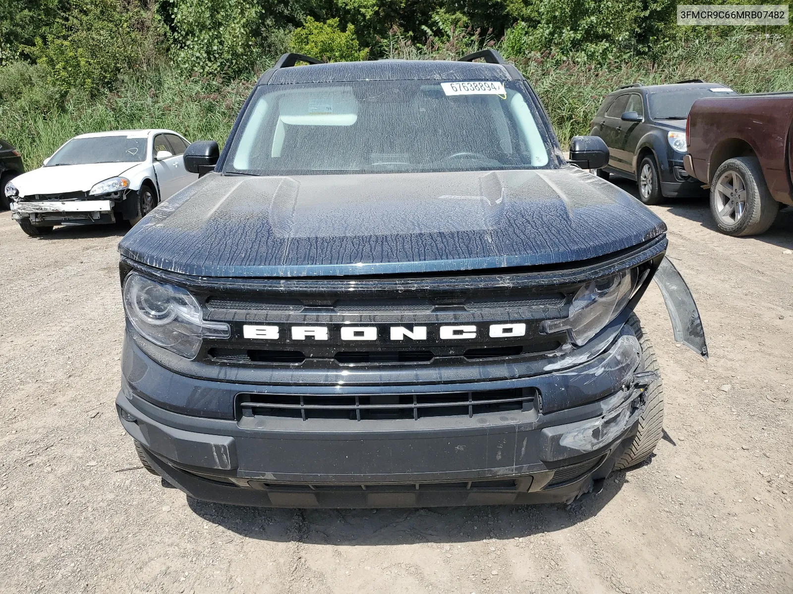 2021 Ford Bronco Sport Outer Banks VIN: 3FMCR9C66MRB07482 Lot: 67638894