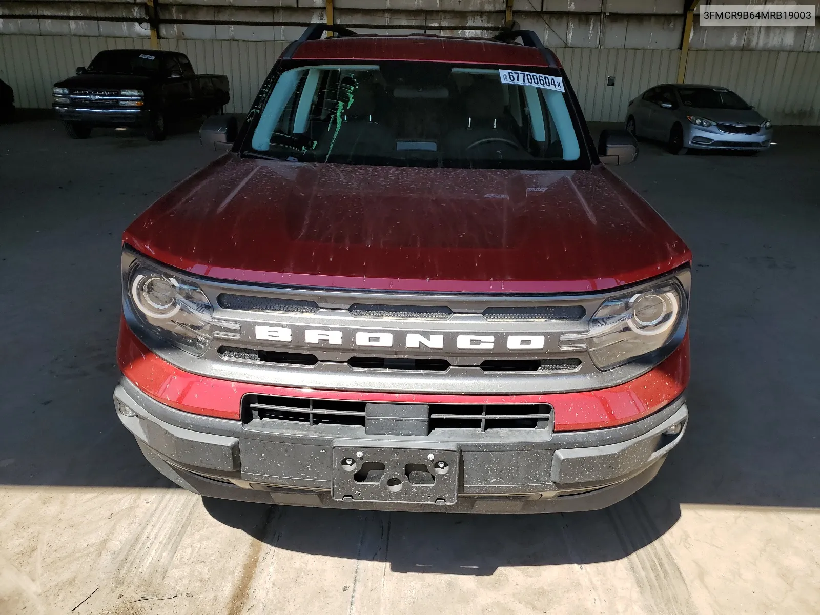 3FMCR9B64MRB19003 2021 Ford Bronco Sport Big Bend