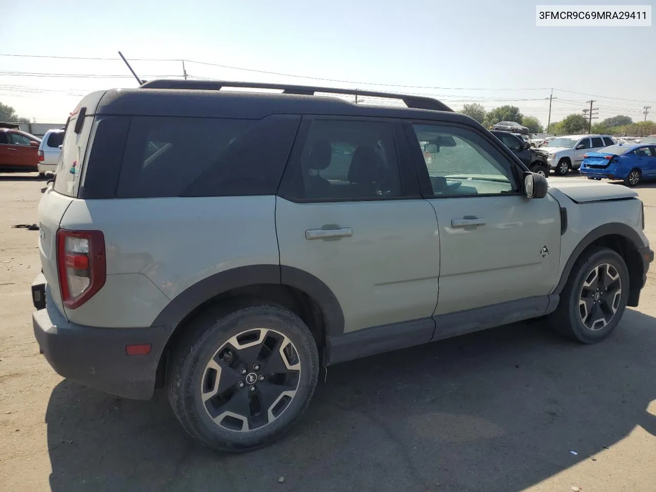 3FMCR9C69MRA29411 2021 Ford Bronco Sport Outer Banks