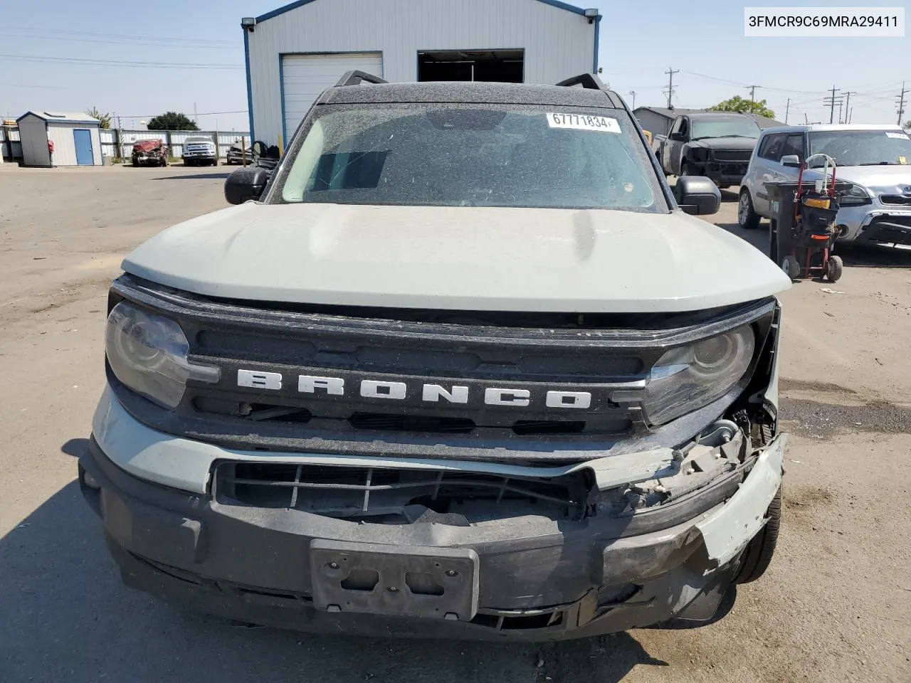 3FMCR9C69MRA29411 2021 Ford Bronco Sport Outer Banks