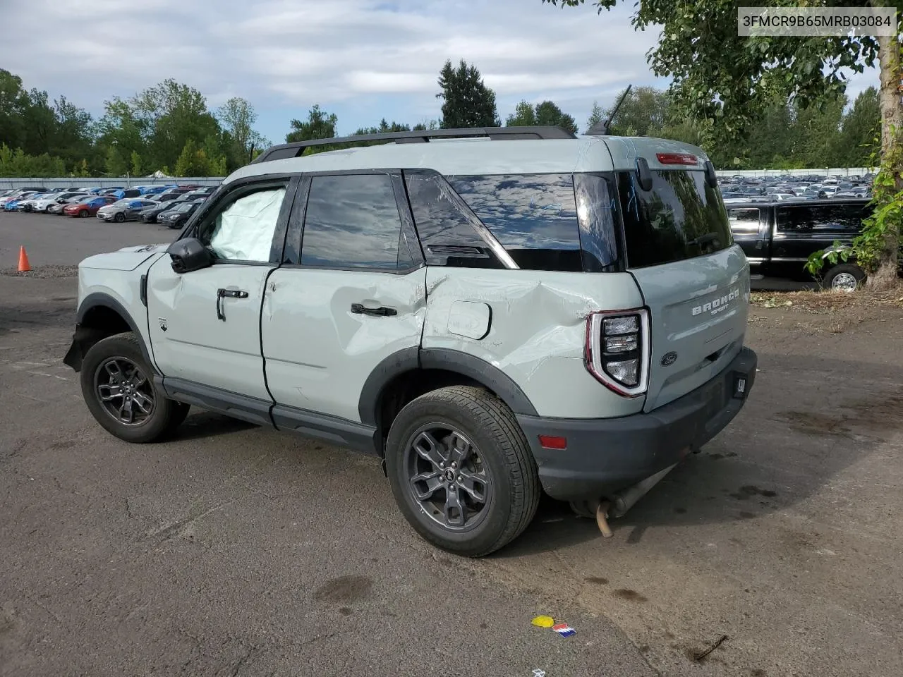 2021 Ford Bronco Sport Big Bend VIN: 3FMCR9B65MRB03084 Lot: 68310984