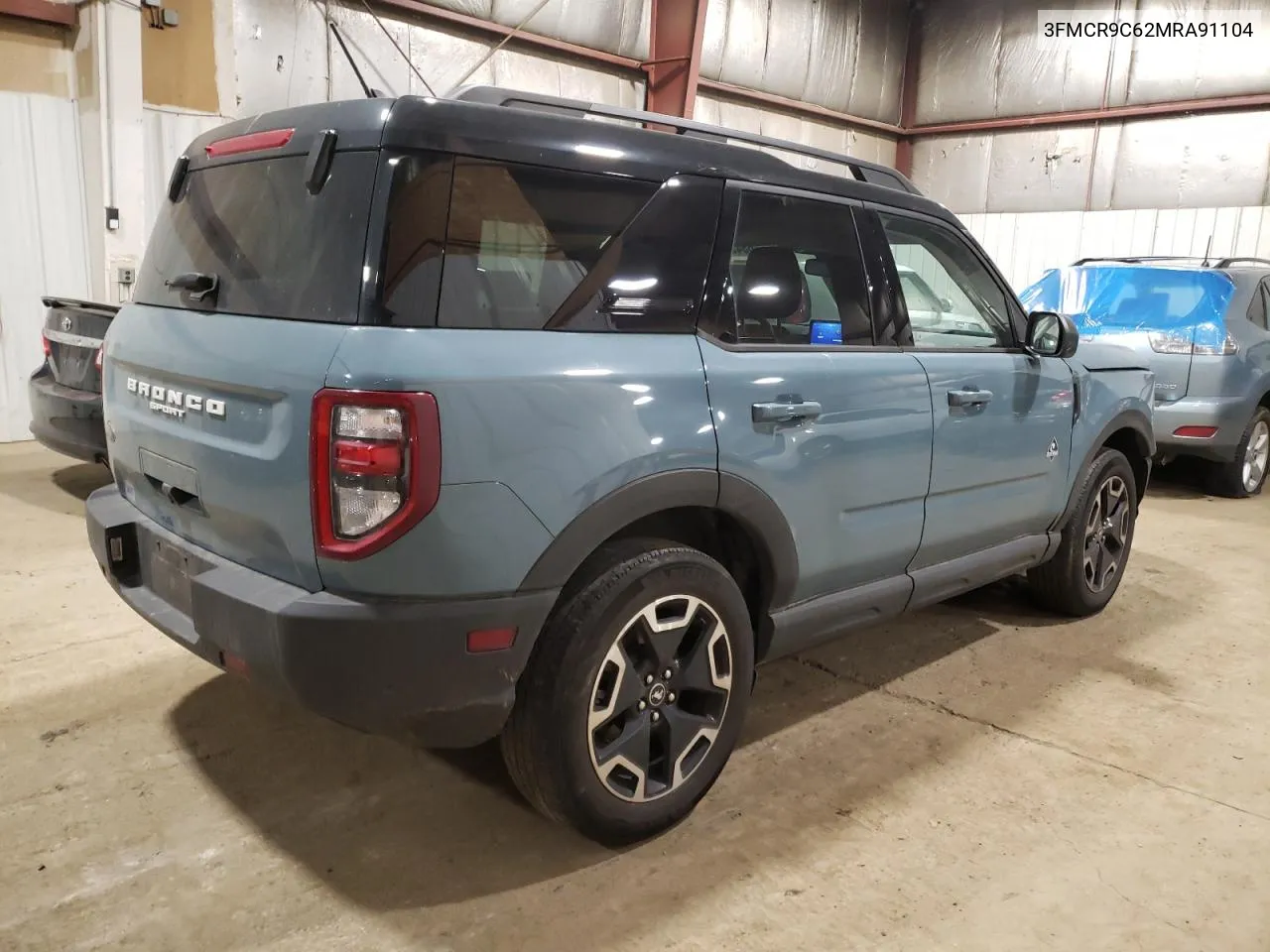 3FMCR9C62MRA91104 2021 Ford Bronco Sport Outer Banks