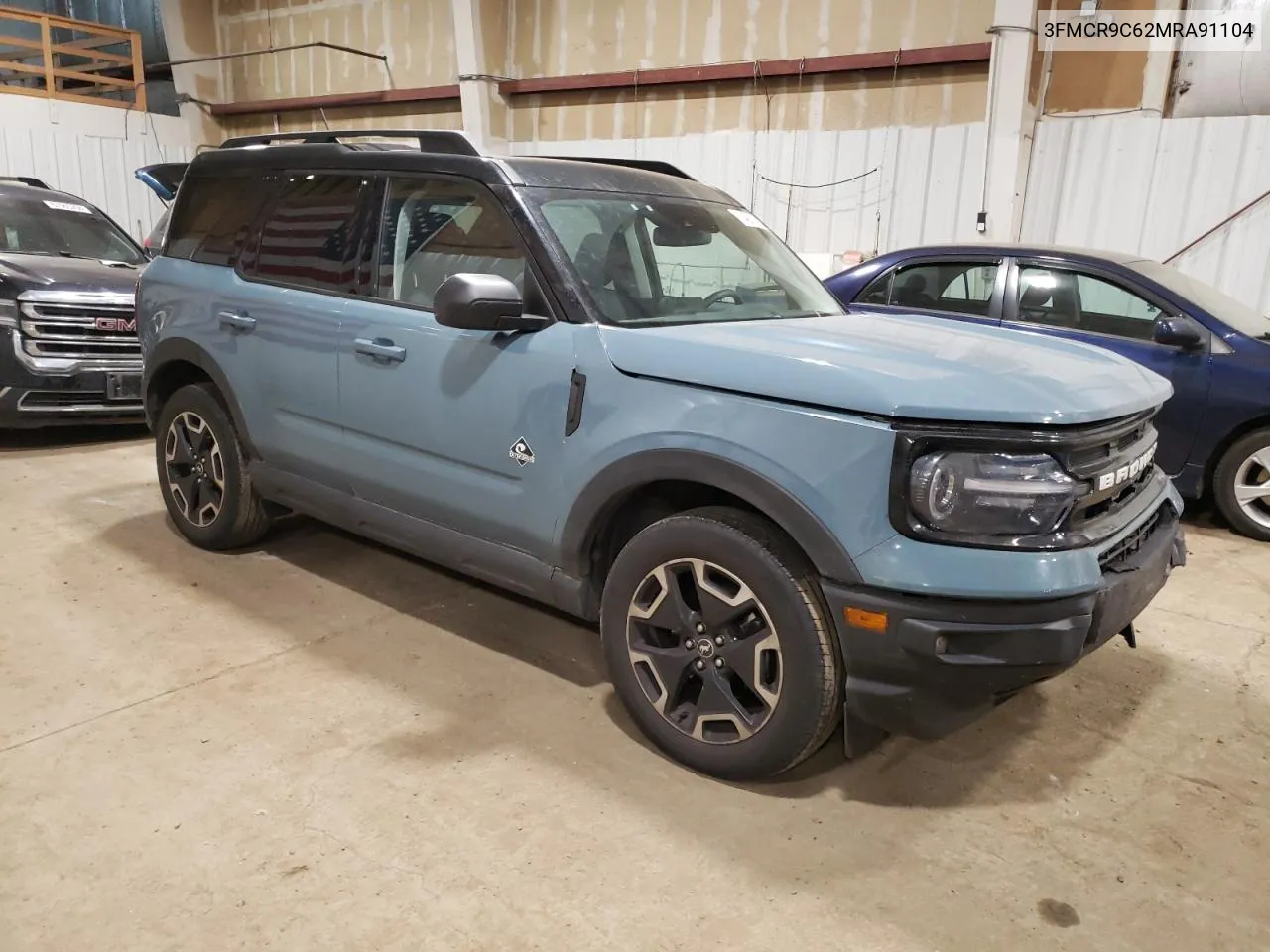 3FMCR9C62MRA91104 2021 Ford Bronco Sport Outer Banks