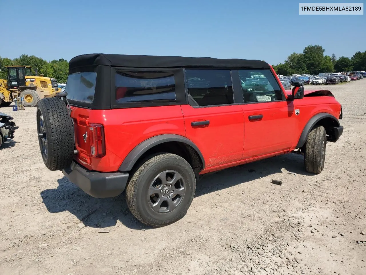 2021 Ford Bronco Base VIN: 1FMDE5BHXMLA82189 Lot: 68893784