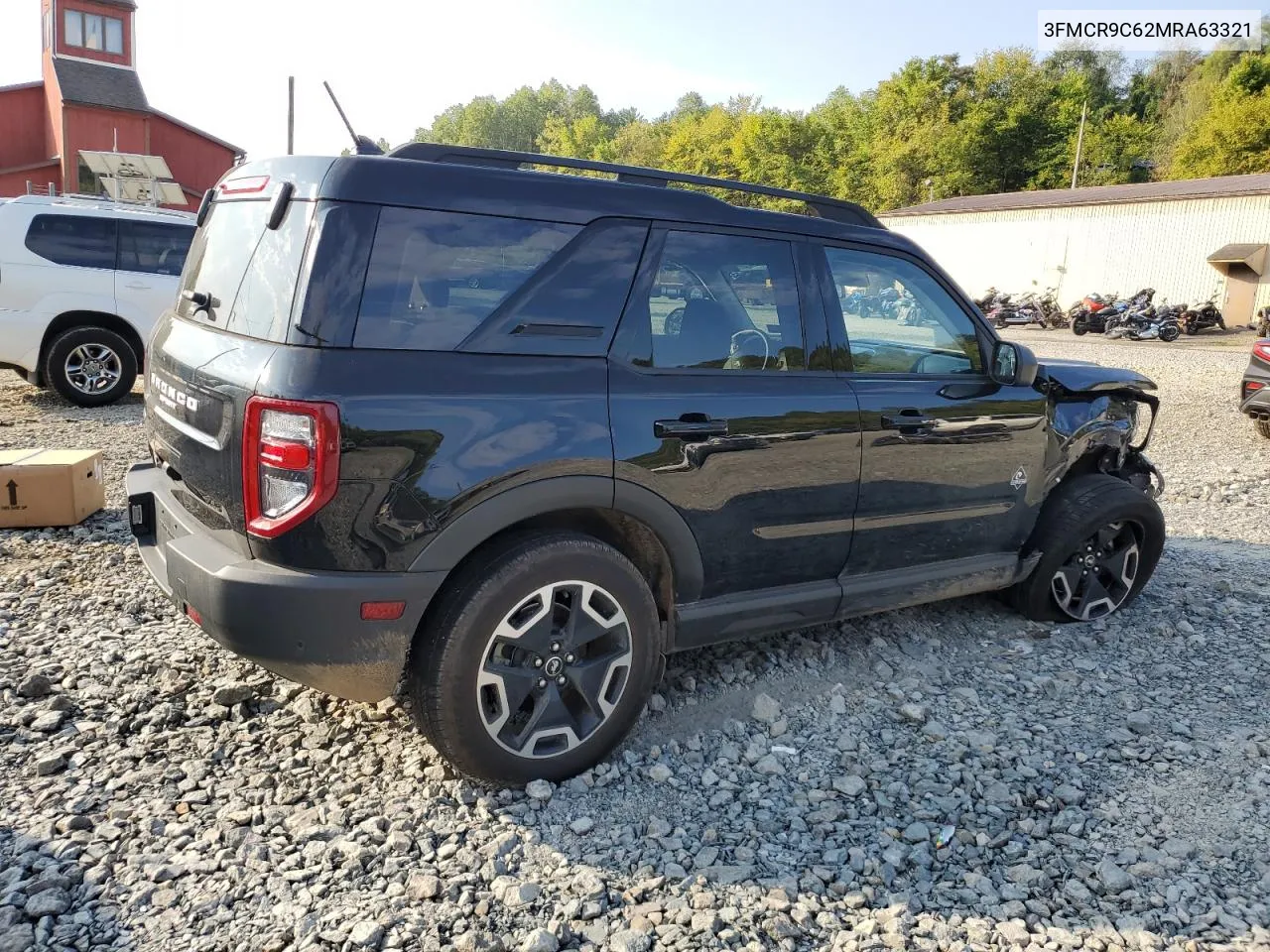 2021 Ford Bronco Sport Outer Banks VIN: 3FMCR9C62MRA63321 Lot: 68916544