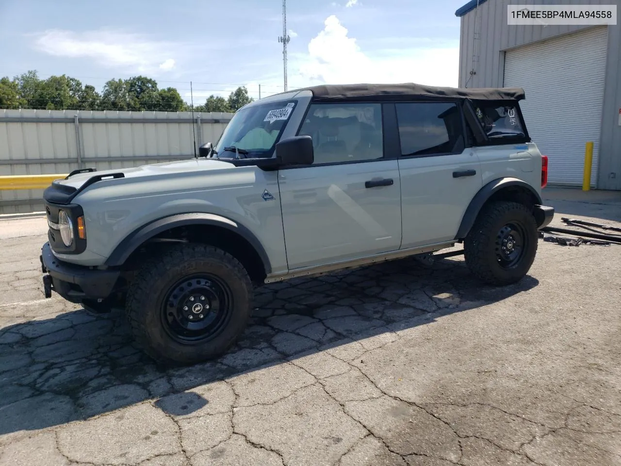 2021 Ford Bronco Base VIN: 1FMEE5BP4MLA94558 Lot: 68940904