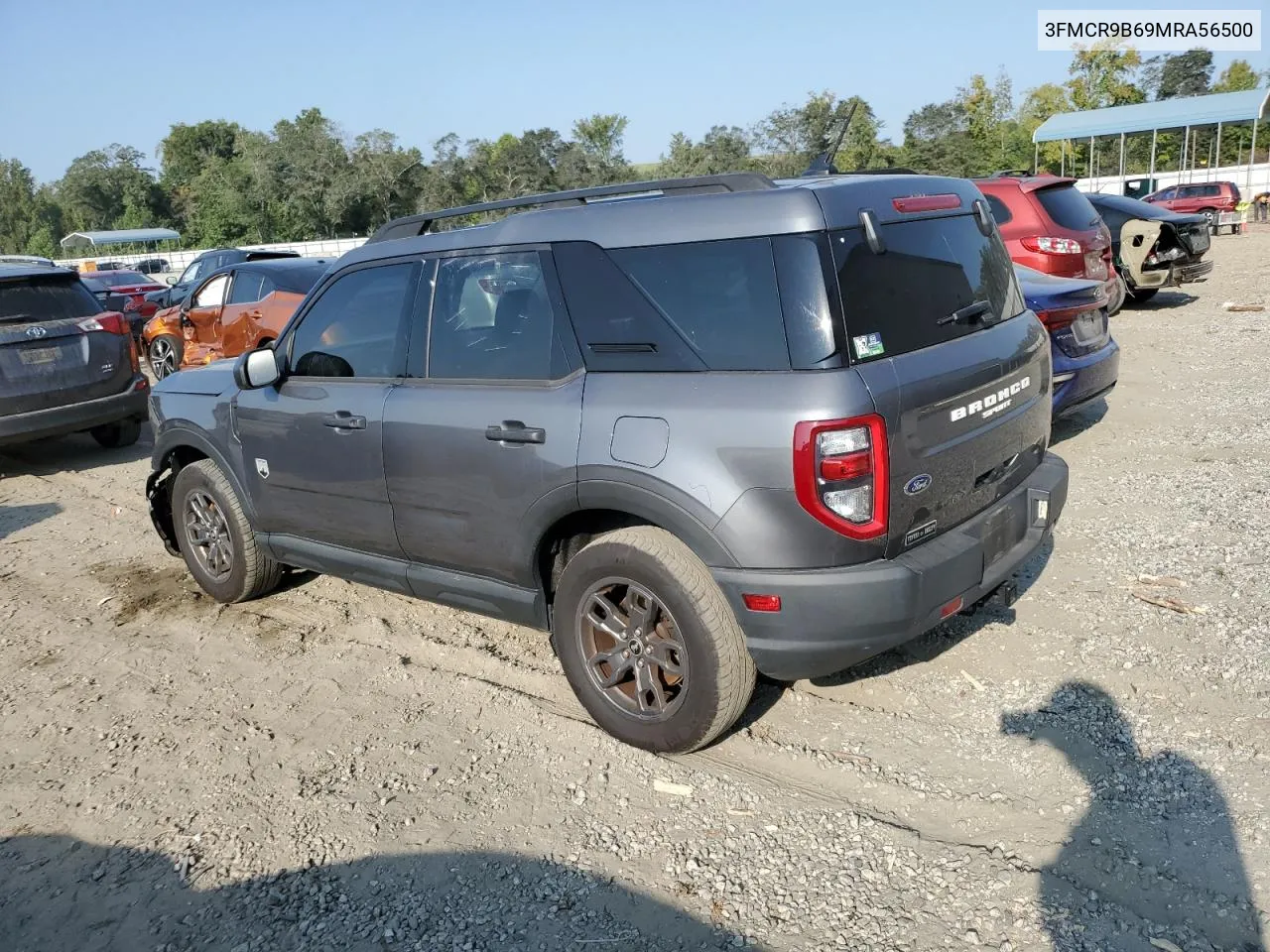 2021 Ford Bronco Sport Big Bend VIN: 3FMCR9B69MRA56500 Lot: 68998224