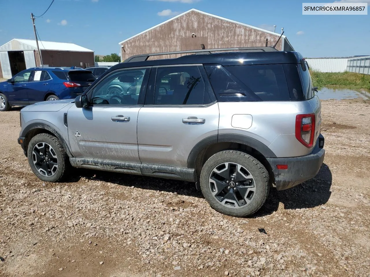 3FMCR9C6XMRA96857 2021 Ford Bronco Sport Outer Banks