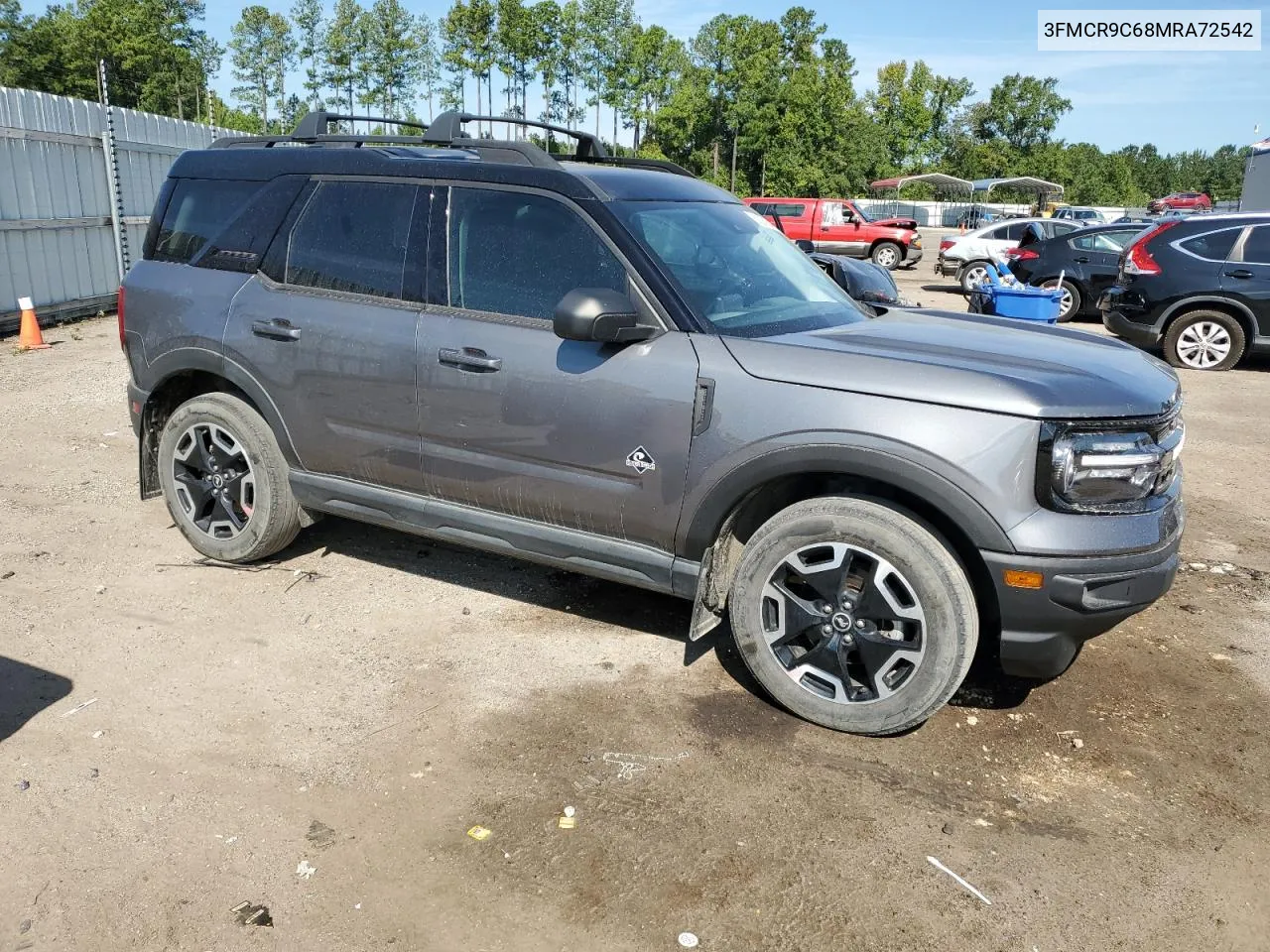 3FMCR9C68MRA72542 2021 Ford Bronco Sport Outer Banks