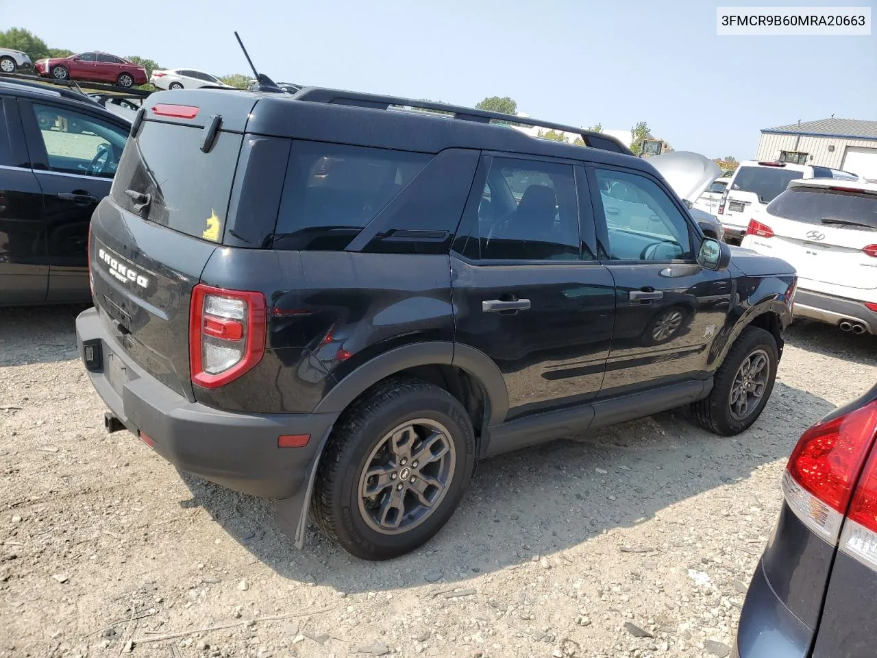 2021 Ford Bronco Sport Big Bend VIN: 3FMCR9B60MRA20663 Lot: 69494284