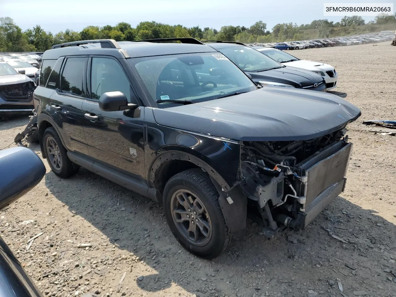 2021 Ford Bronco Sport Big Bend VIN: 3FMCR9B60MRA20663 Lot: 69494284