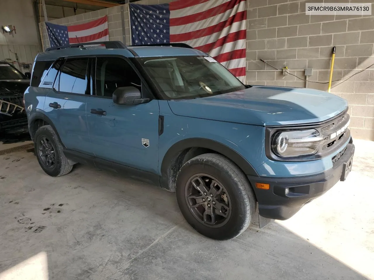 2021 Ford Bronco Sport Big Bend VIN: 3FMCR9B63MRA76130 Lot: 69791264