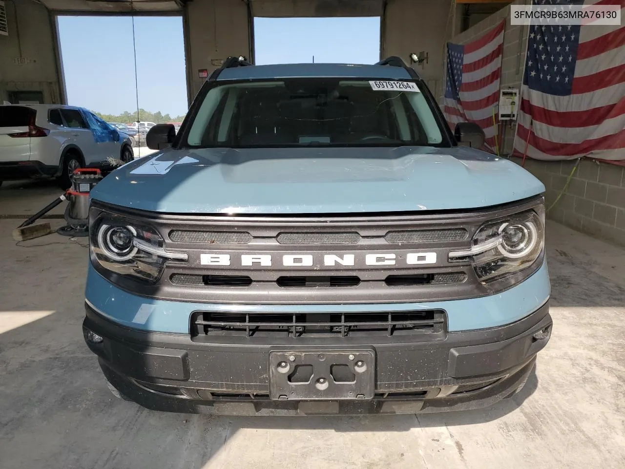 2021 Ford Bronco Sport Big Bend VIN: 3FMCR9B63MRA76130 Lot: 69791264