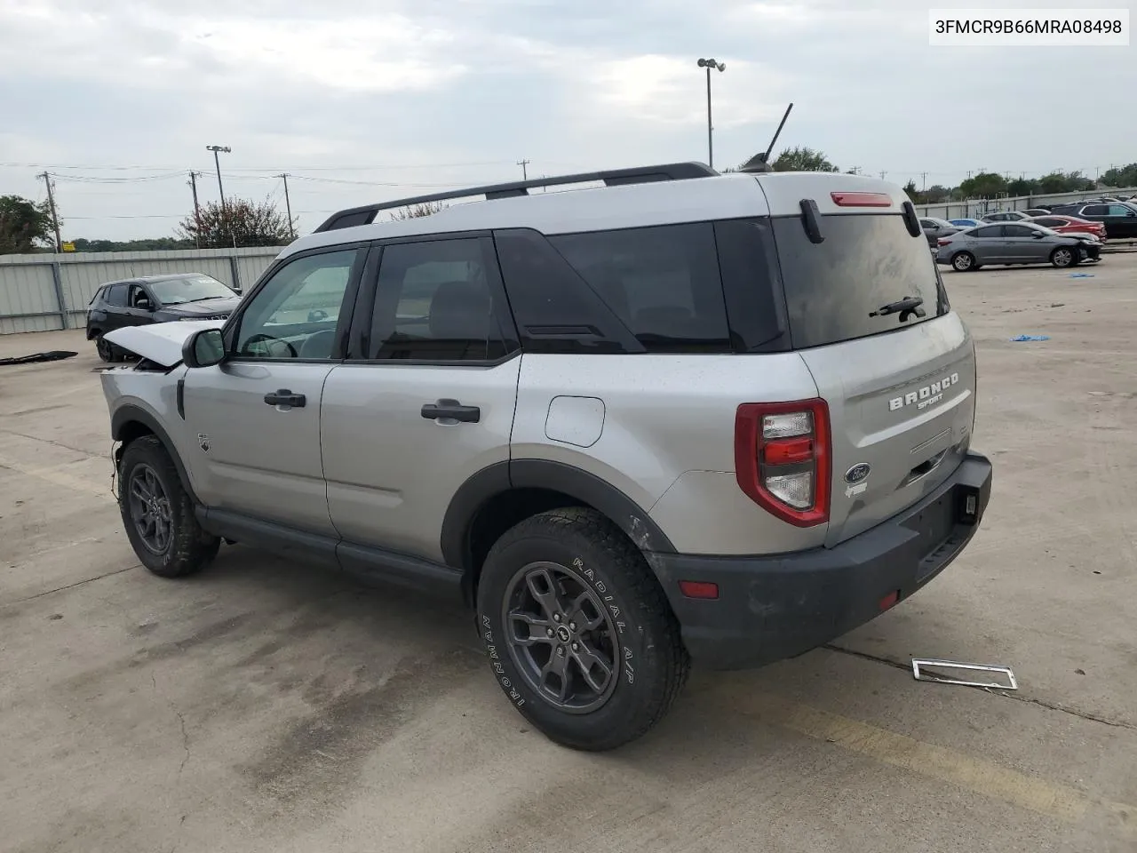 2021 Ford Bronco Sport Big Bend VIN: 3FMCR9B66MRA08498 Lot: 70234634