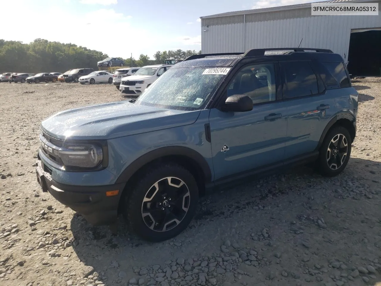 2021 Ford Bronco Sport Outer Banks VIN: 3FMCR9C68MRA05312 Lot: 70295244