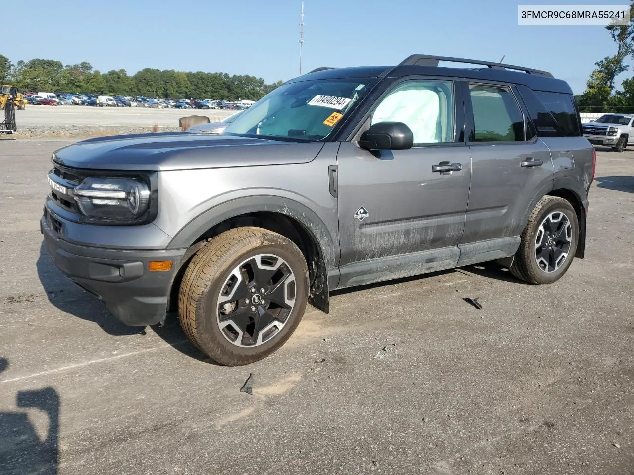 3FMCR9C68MRA55241 2021 Ford Bronco Sport Outer Banks