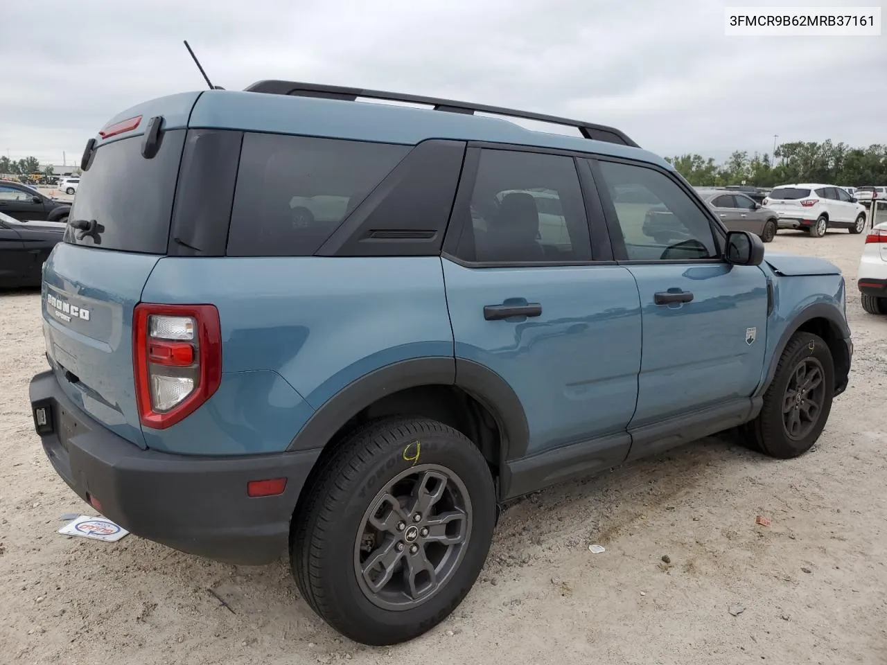 2021 Ford Bronco Sport Big Bend VIN: 3FMCR9B62MRB37161 Lot: 71061714