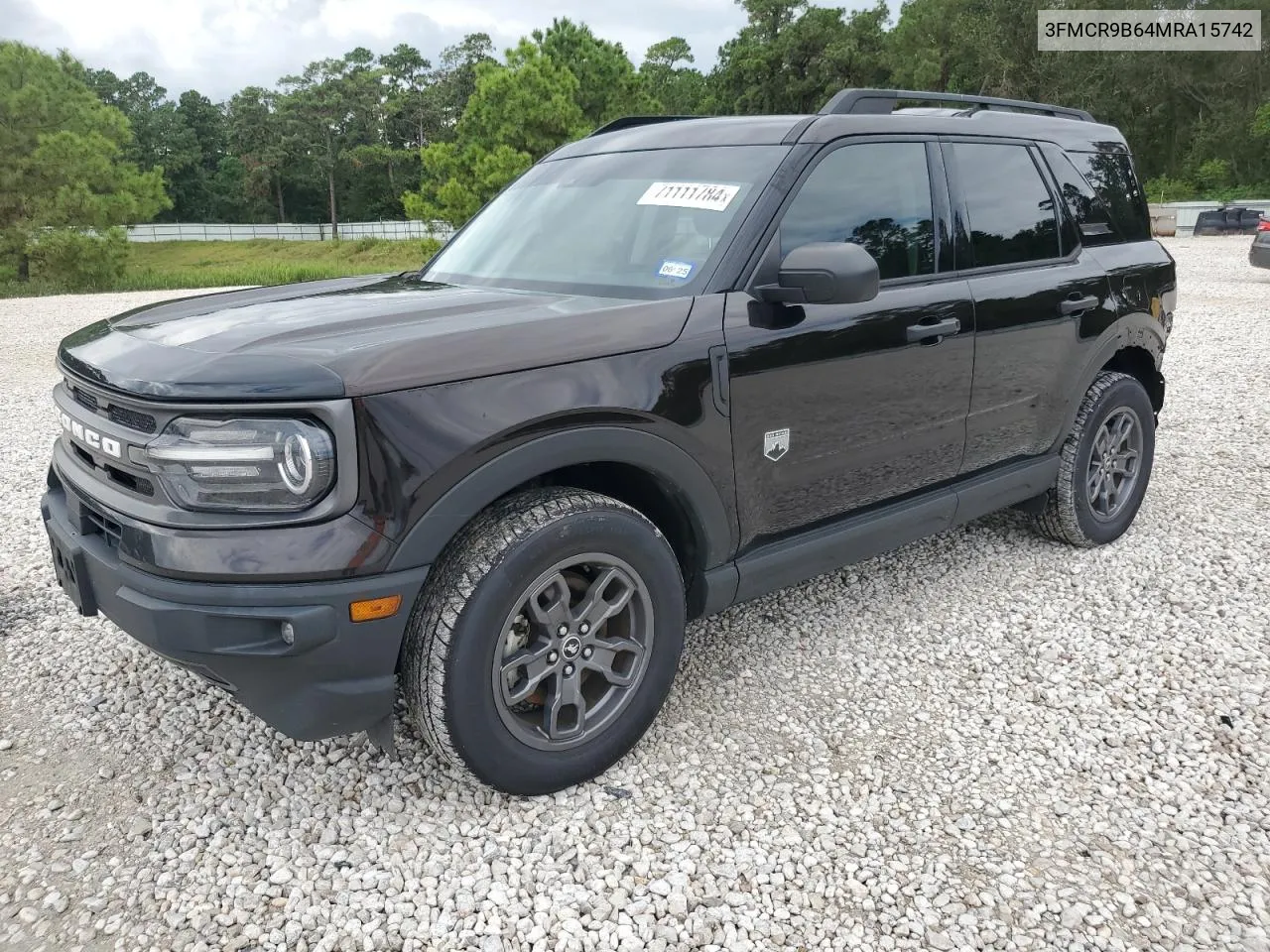 2021 Ford Bronco Sport Big Bend VIN: 3FMCR9B64MRA15742 Lot: 71111784