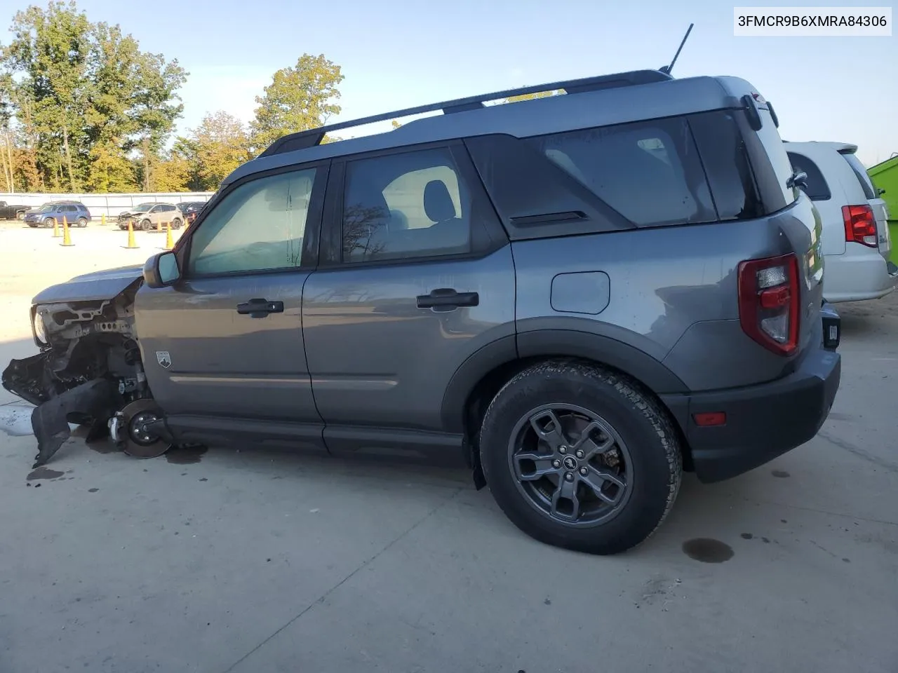 2021 Ford Bronco Sport Big Bend VIN: 3FMCR9B6XMRA84306 Lot: 71211874