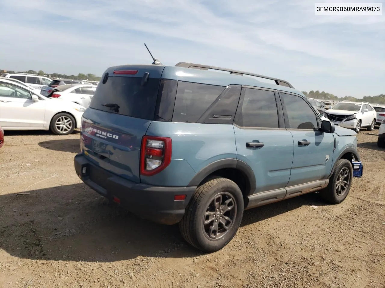 2021 Ford Bronco Sport Big Bend VIN: 3FMCR9B60MRA99073 Lot: 71294484