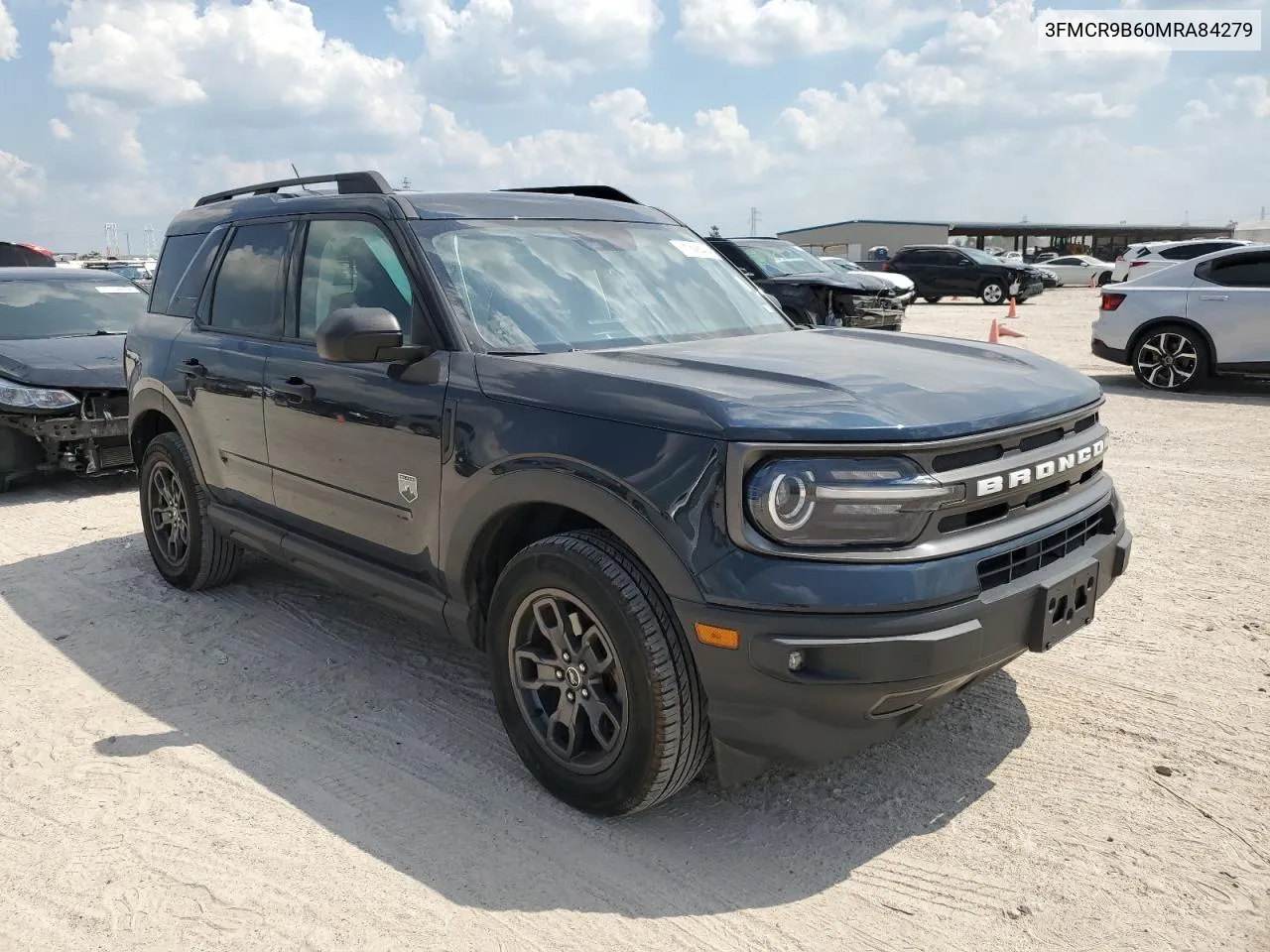 2021 Ford Bronco Sport Big Bend VIN: 3FMCR9B60MRA84279 Lot: 71306474