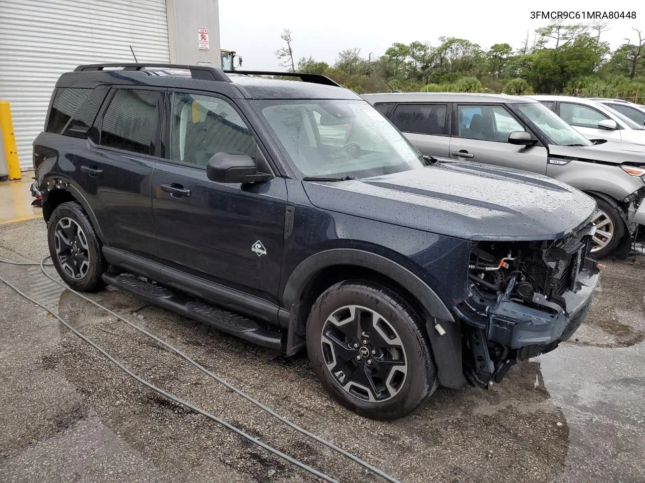 2021 Ford Bronco Sport Outer Banks VIN: 3FMCR9C61MRA80448 Lot: 72270154