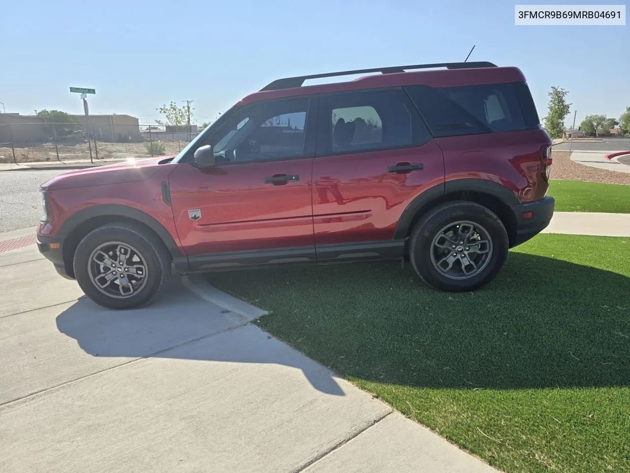 3FMCR9B69MRB04691 2021 Ford Bronco Sport Big Bend