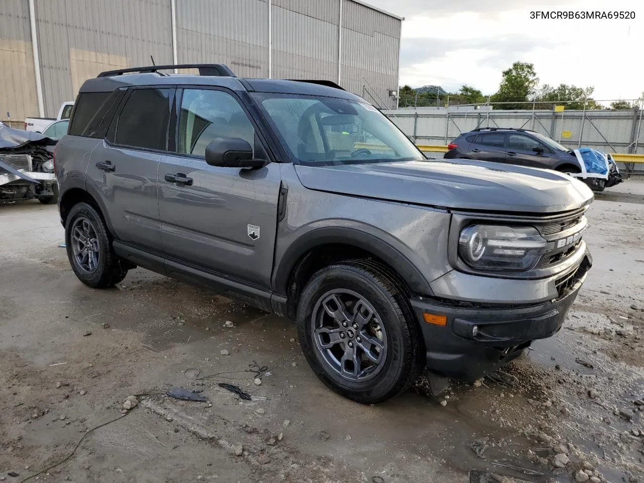 2021 Ford Bronco Sport Big Bend VIN: 3FMCR9B63MRA69520 Lot: 72590604