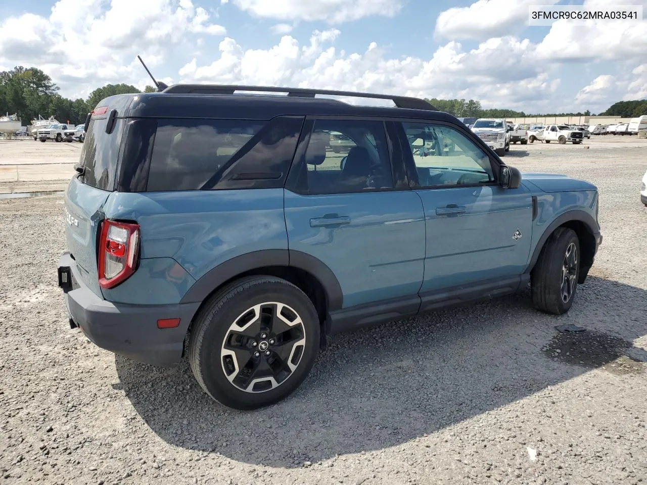 2021 Ford Bronco Sport Outer Banks VIN: 3FMCR9C62MRA03541 Lot: 72745724