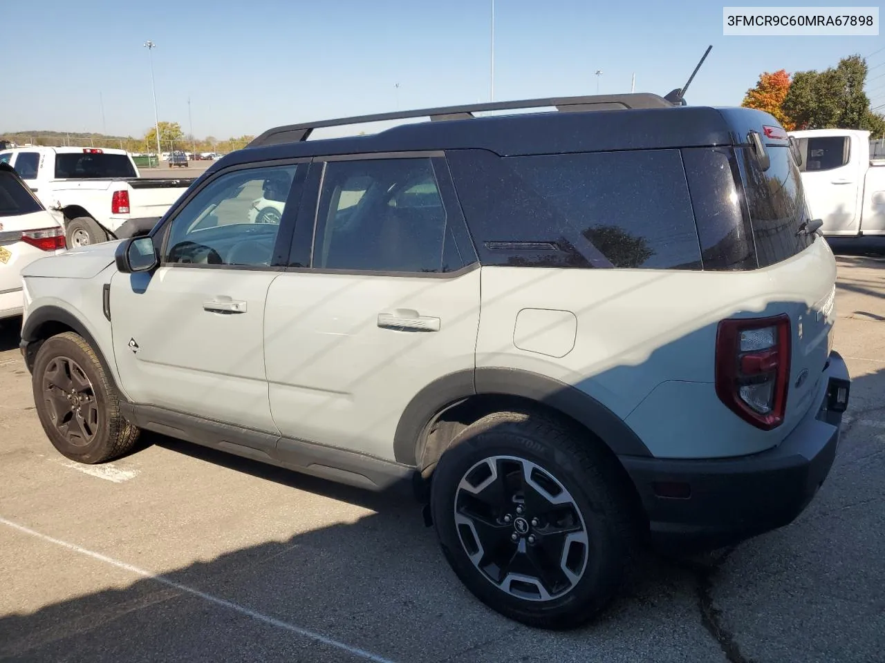 2021 Ford Bronco Sport Outer Banks VIN: 3FMCR9C60MRA67898 Lot: 72901064