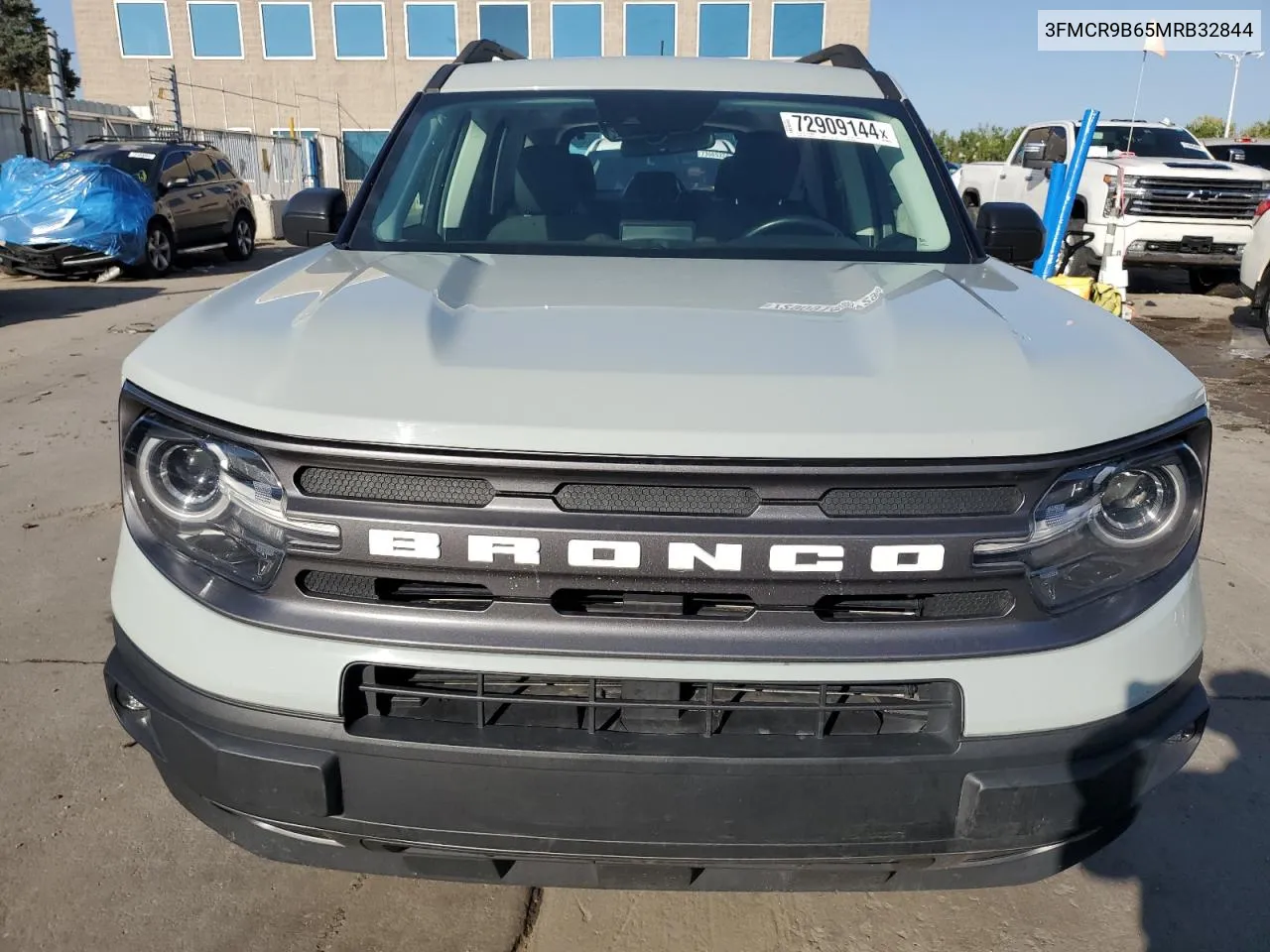 2021 Ford Bronco Sport Big Bend VIN: 3FMCR9B65MRB32844 Lot: 72909144