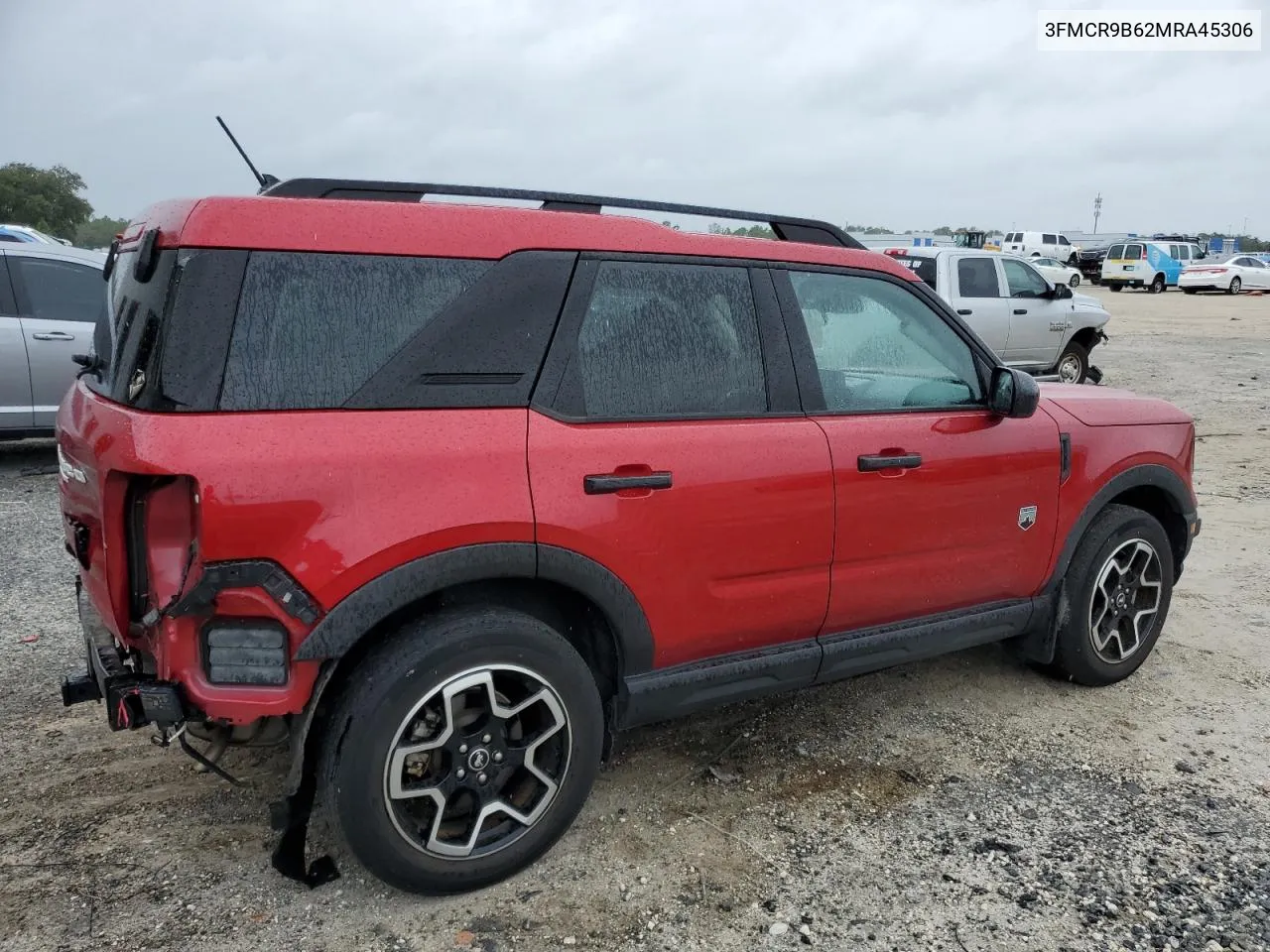 2021 Ford Bronco Sport Big Bend VIN: 3FMCR9B62MRA45306 Lot: 73001834