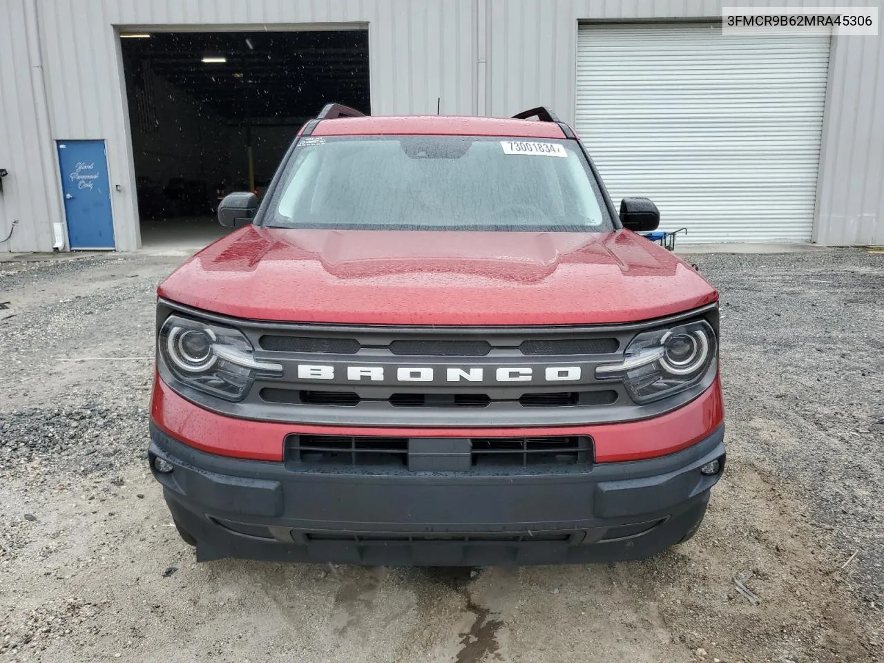 2021 Ford Bronco Sport Big Bend VIN: 3FMCR9B62MRA45306 Lot: 73001834