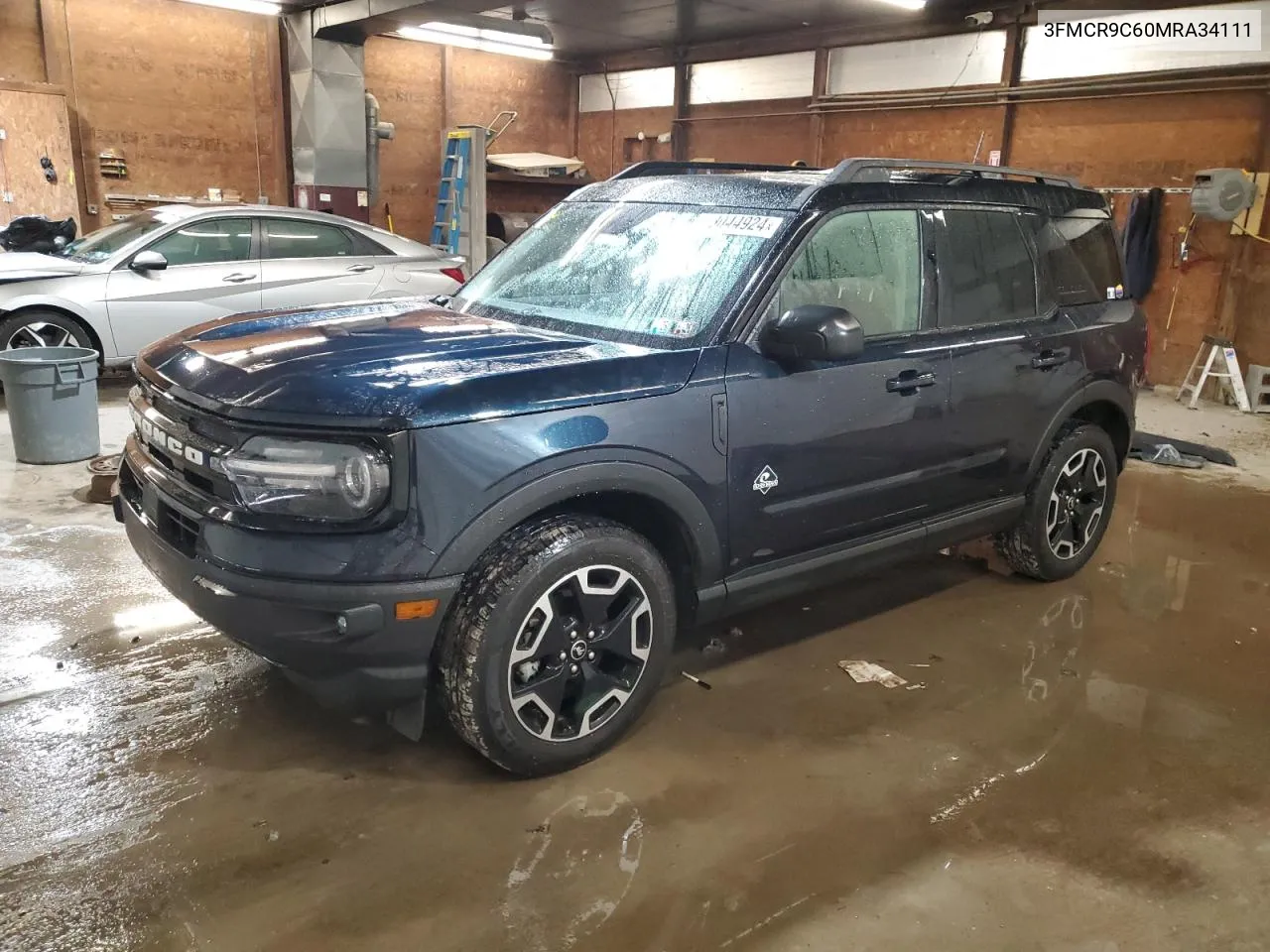 3FMCR9C60MRA34111 2021 Ford Bronco Sport Outer Banks