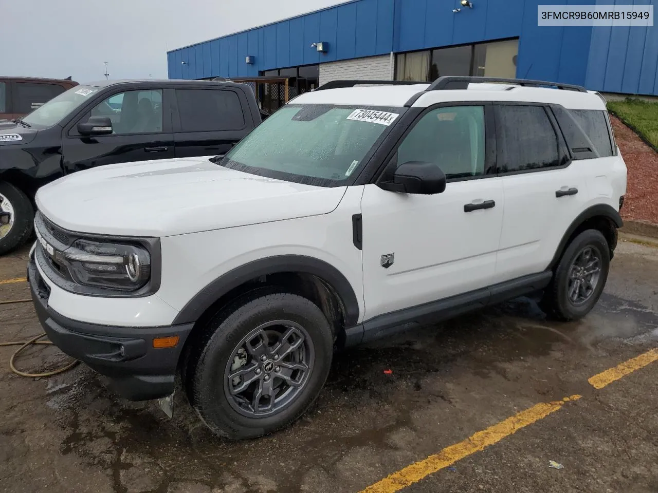 2021 Ford Bronco Sport Big Bend VIN: 3FMCR9B60MRB15949 Lot: 73045444