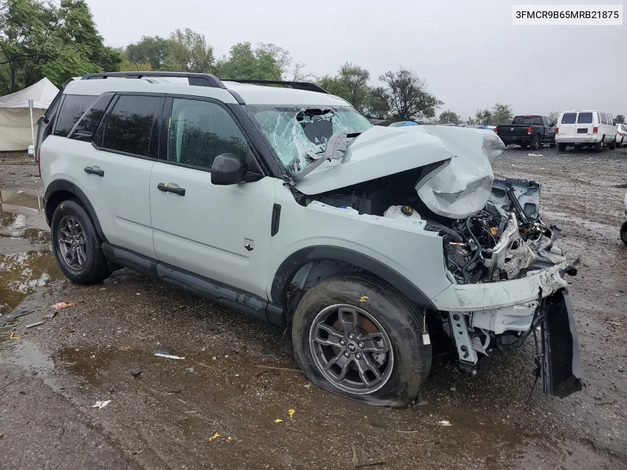 2021 Ford Bronco Sport Big Bend VIN: 3FMCR9B65MRB21875 Lot: 73282464