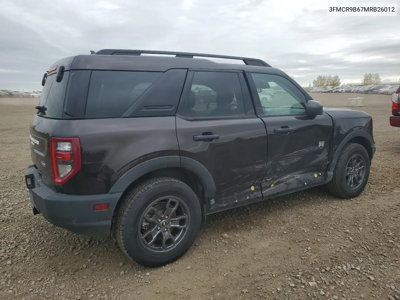 2021 Ford Bronco Sport Big Bend VIN: 3FMCR9B67MRB26012 Lot: 73359324